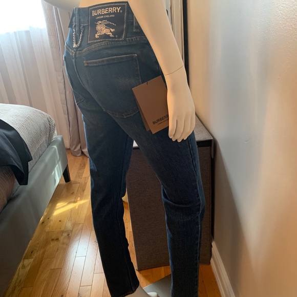 Burberry straight-leg mid-rise jeans - Picture 11 of 16